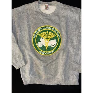 Vintage Motorcycling Doctors Association Crewneck Medium